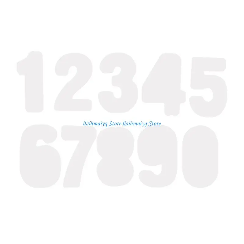 

573B Number Mold 0 to 9 Silicone Mould Epoxy Resin Molds for DIY Handmade Crafts Wedding Jewelry Necklace Pendant Decorations