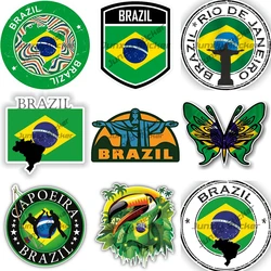 Sao Paulo Brazil Sticker Rio De Janeiro Brazilian Circular Seal Flag Stamp Travel Vinyl Decal Truck Window Van Laptop Waterproof