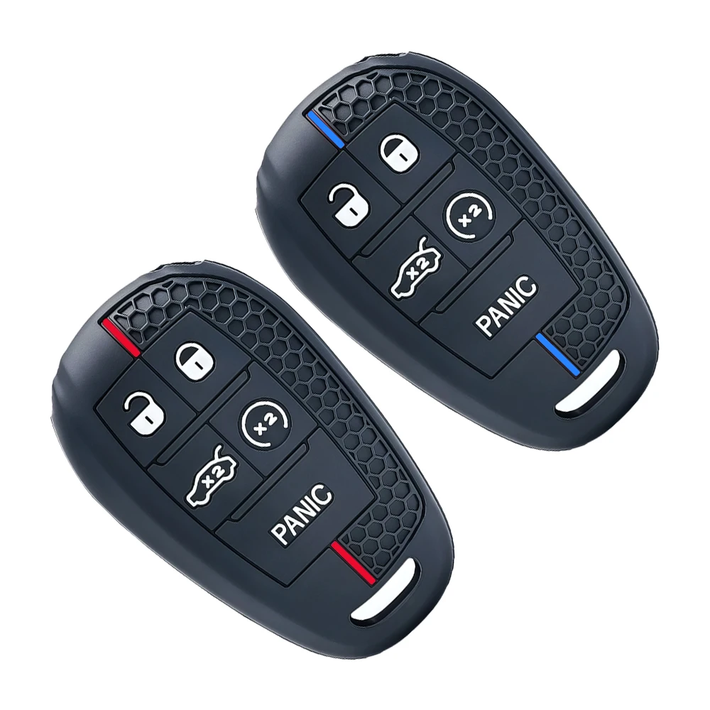 Silicone Key Case Remote Control Protective Bag For Alfa Romeo Giulia Stelvio 2017 2018 2020 2021 Car Supplies