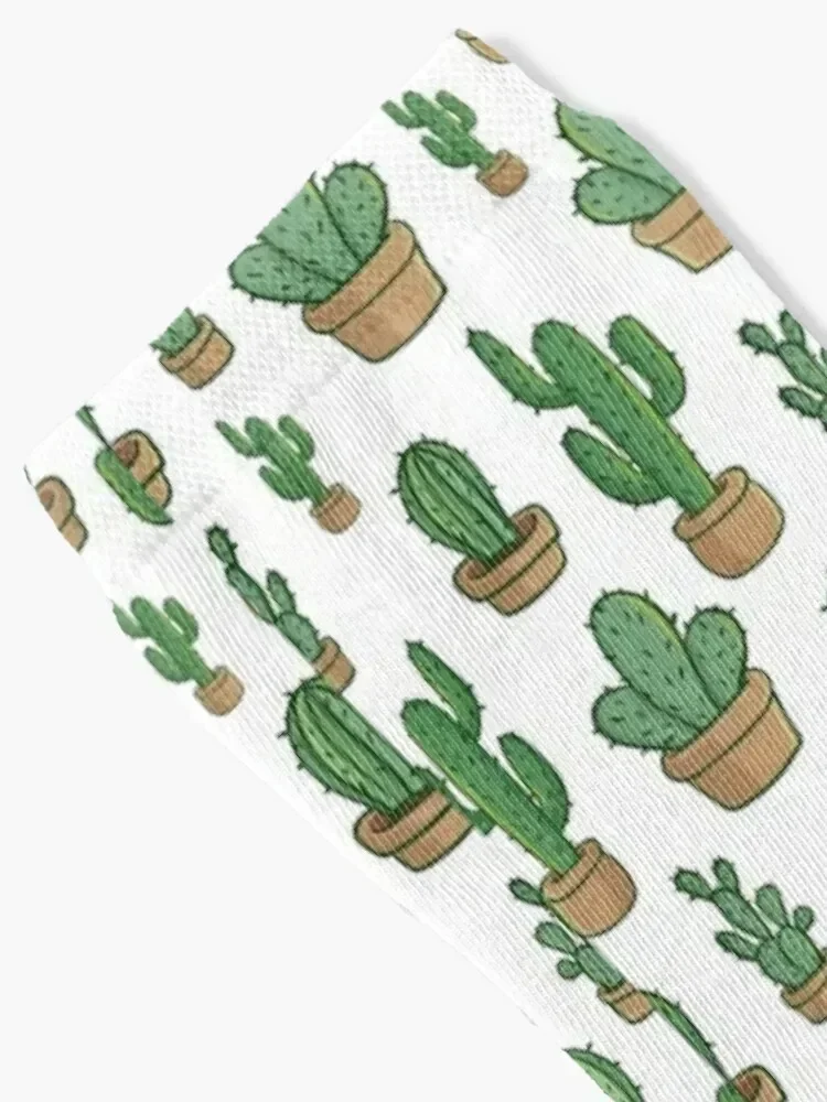 Cactus Flowers Cactus Cactus Flowers Floral Pattern Socks warm winter Thermal man winter Men's Socks Women's