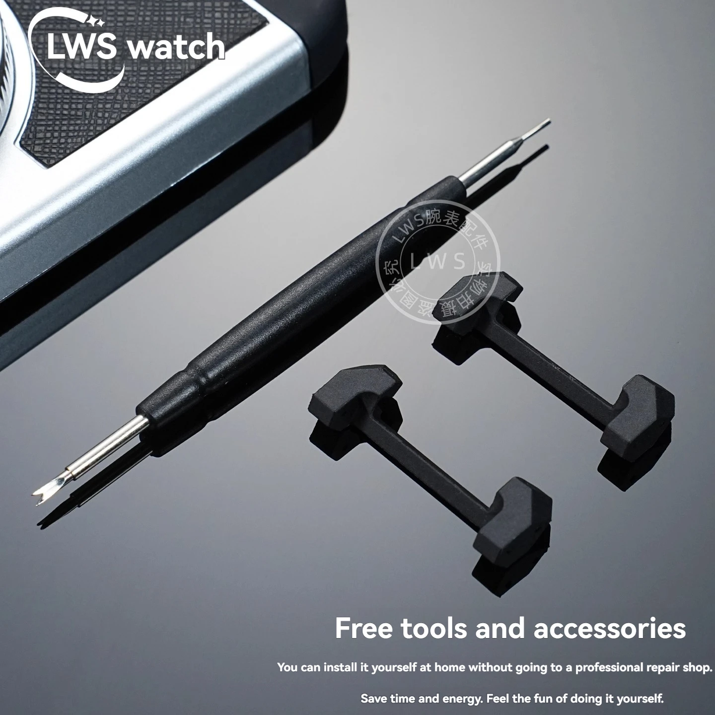 GA-2300 ساعة موصل ل كاسيو GA2300 GA 2300 تعديل الجلود المطاط حزام النايلون محول 24 مللي متر محول الفولاذ المقاوم للصدأ