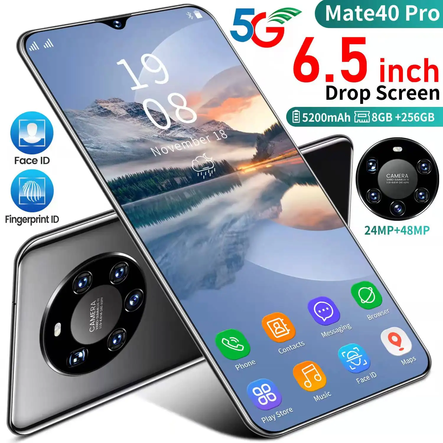 Top selling the cheapest Smartphone Max 1G+8GB 6.1 inch full screen Wholesale Mobile Phones