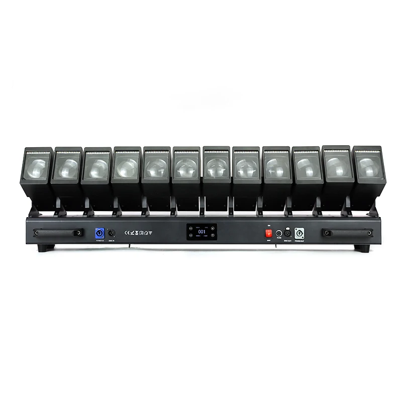 New LED 12x60w RGBW LED Moving Head Pixel Zoom Wash bar for Disco Concert Music Festival Party Dj Disco Event