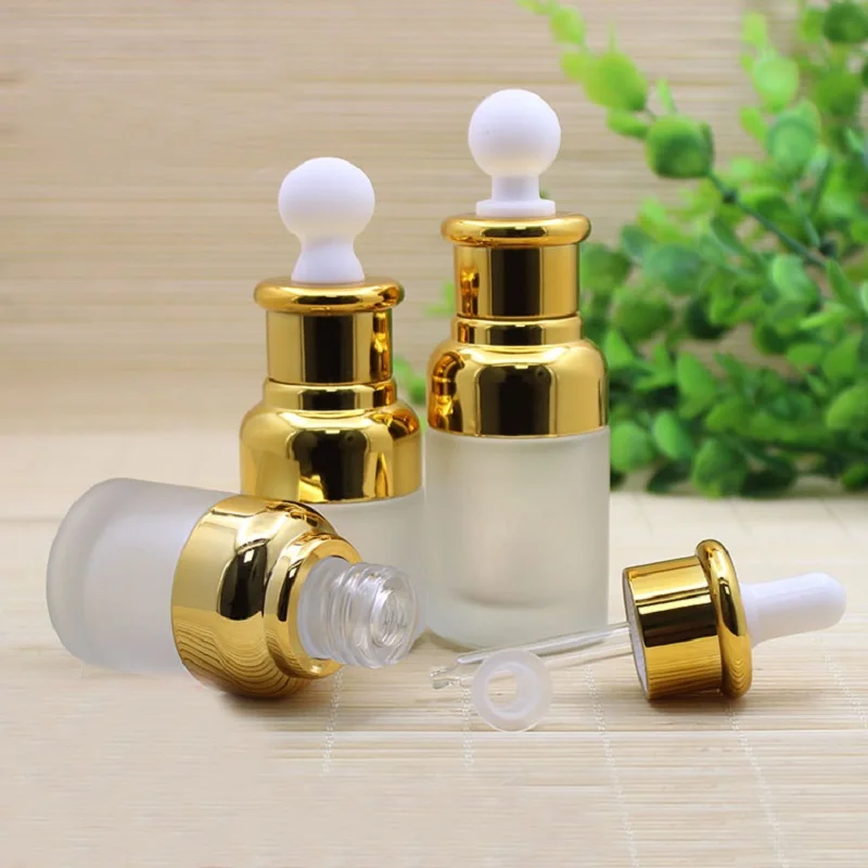 20ml30ml50ml frost glass dropper bottle lotion emulsion essential oil serum liquid toner toilet water skin  cosmetic packing