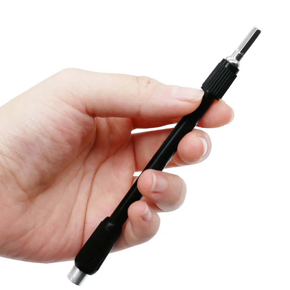 

3Pcs Extension Shaft Flexible Drill Bit Hex Shaft Durable Easy Use for Electric Drill Screwdriver Extension Tool