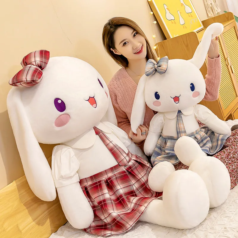 

Cartoon Bunny in a Skirt Rabbit Plush Toys Cute Long Ears Doll For Children Soft Plush Stuffed Animal Appease Sleeping Toys Gift