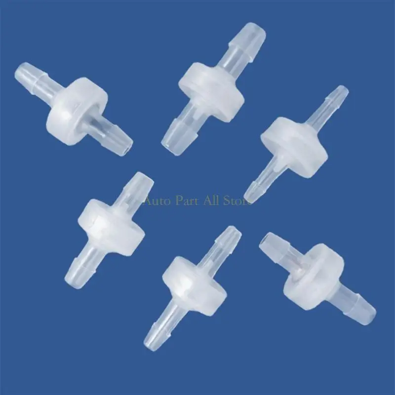 일반 공기 펌프 용 J0MA 수족관 체크 밸브 플라스틱 일방 통화 비 환전 밸브 직경 3mm/4mm/6mm 옵션