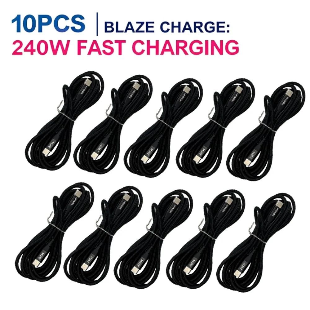 

Nylon Braided Charging Wire for Living Room Daily Use, Works for Apple All Type-C Devices