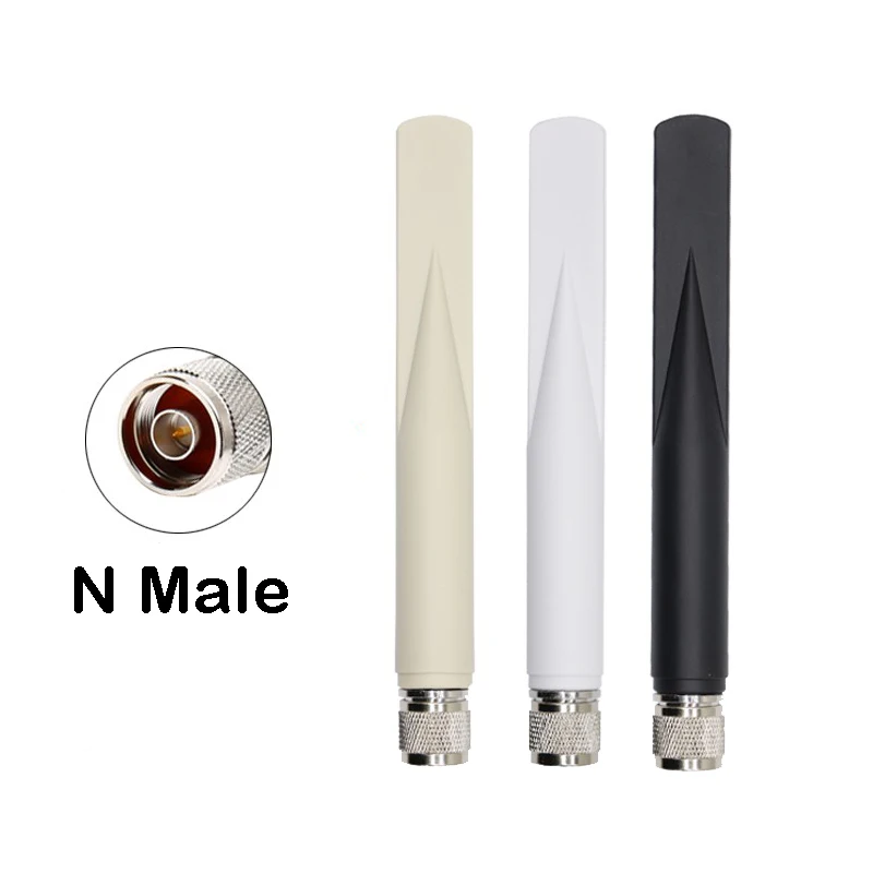 1 Chiếc 2.4G 5.8G 5G Kép Anten Full Ban Nhạc Gấp Thanh Keo Chống Nước Ngoài Trời AP trạm Cơ Sở Tín Hiệu Tăng Cường N Nam