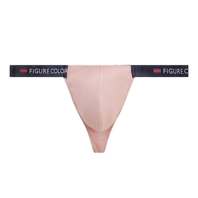 أزياء، حروف بسيطة، سراويل داخلية رفيعة للرجال منخفضة الارتفاع، سراويل داخلية من النايلون FCDJ72 #3