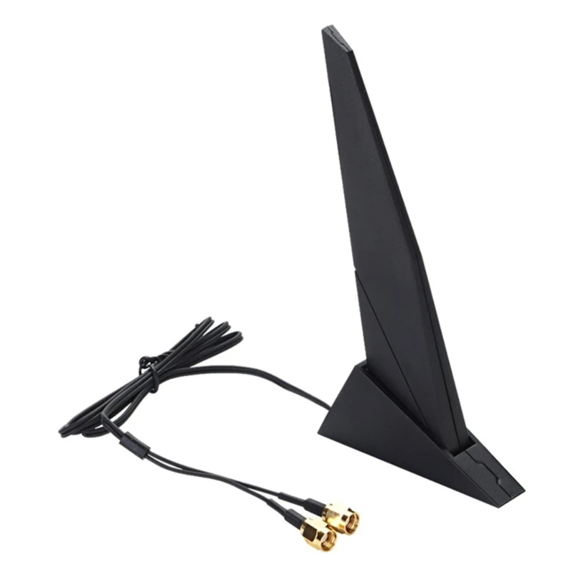 Adjustable Shark Fin Networking Antennas for ROG Z390 Z490 Gamers and Office Dropship