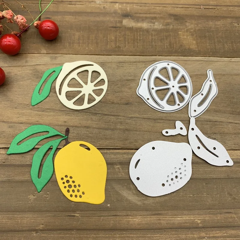 Lemon decoration Metal Cutting Dies Stencils For DIY Scrapbooking Decorative Embossing Handcraft Die Cutting Template