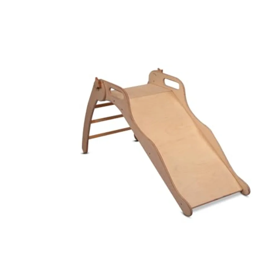 

Montessori Wooden Slide for Montessori Freestanding Slides Wooden Freestanding fun Slide Indoor Gym Slide for kids