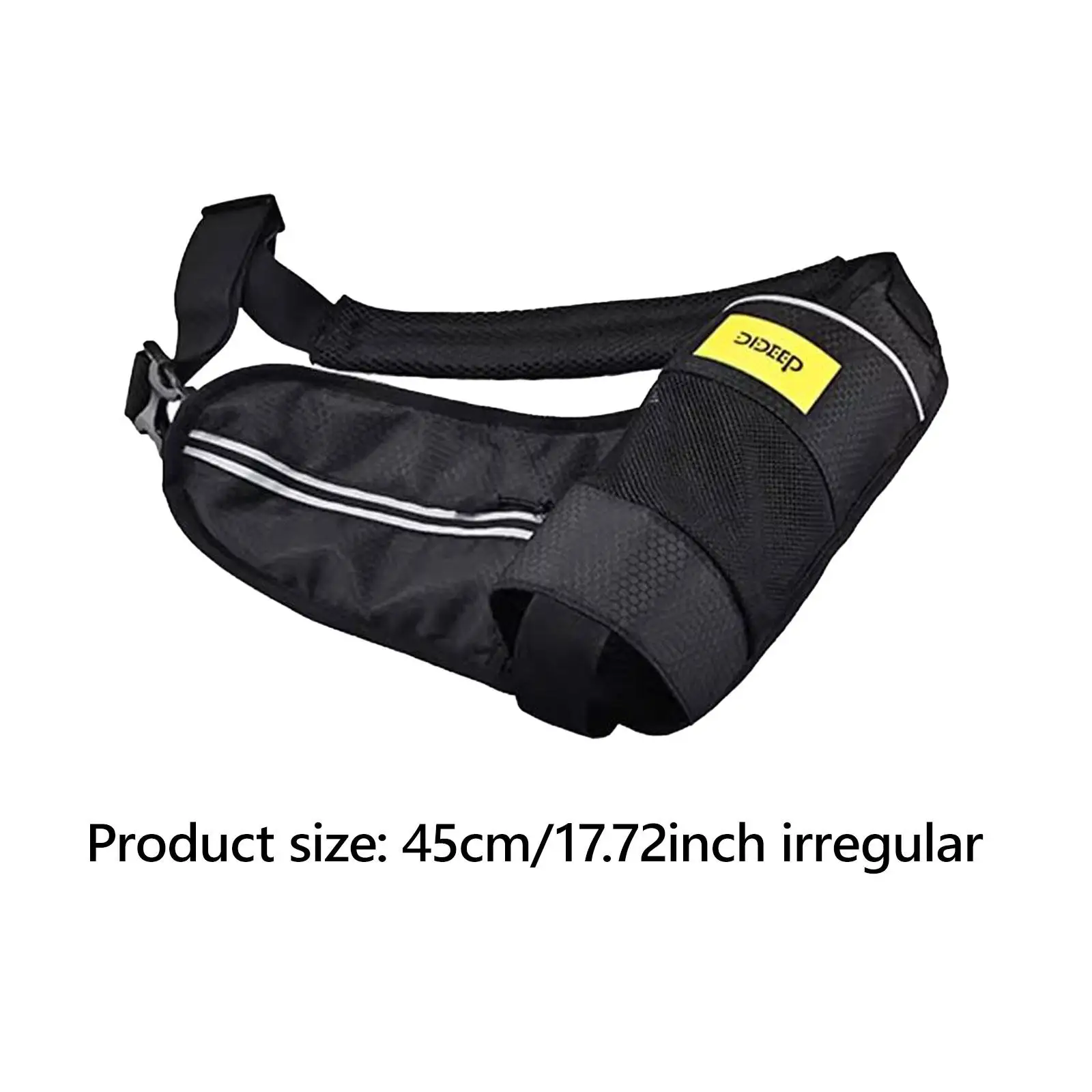 Scuba Diving Tank Bag Shoulder Bag 1 L Tank Dive Cylinder Bag Quick Dry Reflective Bottle Holder Black Water Sports Swimming