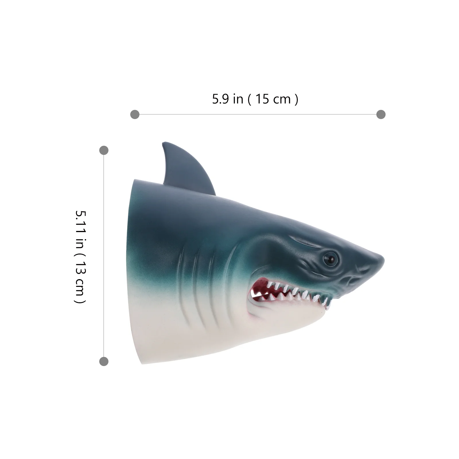 Shark Puppet Toys Early Education Educational Cosplay Rubber Parent-child Interactive