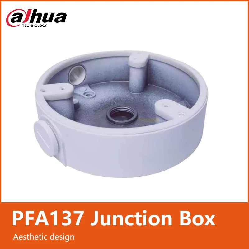Dahua Bracket PFA137 Metal Junction Box CCTV Accessories Support Dome Camera Mount Stand for IPC-HDW3849H-AS-PV SD22404DB-GNY