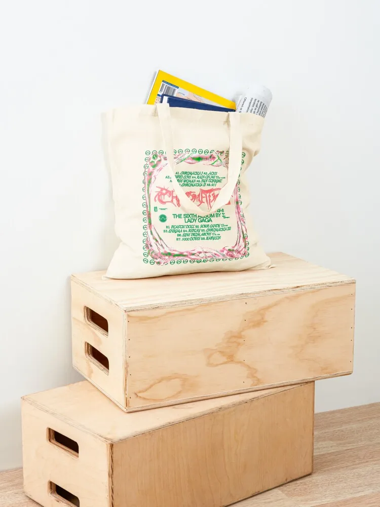 كروماتيكا ليدي غاغا حمل حقيبة حمل شاشة كبيرة حقيبة المرأة أكياس التسوق عربة تسوق قابلة للطي