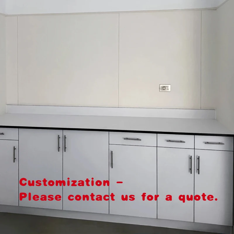 custom.High Quality DEBO Modern White Color Compact Laminate HPL Storage Locker Hotel Hospital Kitchen Use