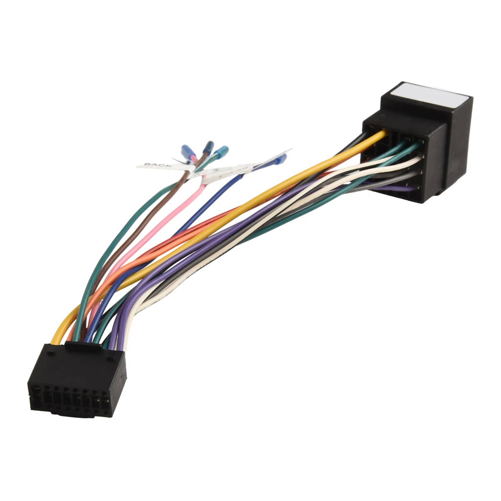 16 Pin To ISO Wiring Harness Adapter 16P-Plug ISO Connector Conversion Cable-Universal Accessories Internal Spare Parts