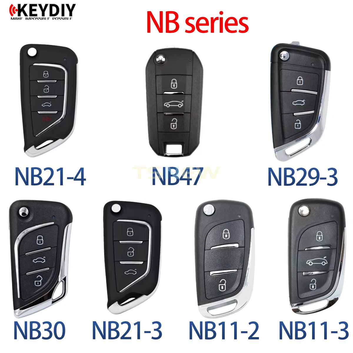 1/5pcs KEYDIY NB Series NB11-2 NB11-3 NB21-3 NB21-4 NB29-3 NB30  NB47 Remote Control for KD900 KD-X2 KD-X4 Mini KD Programmer