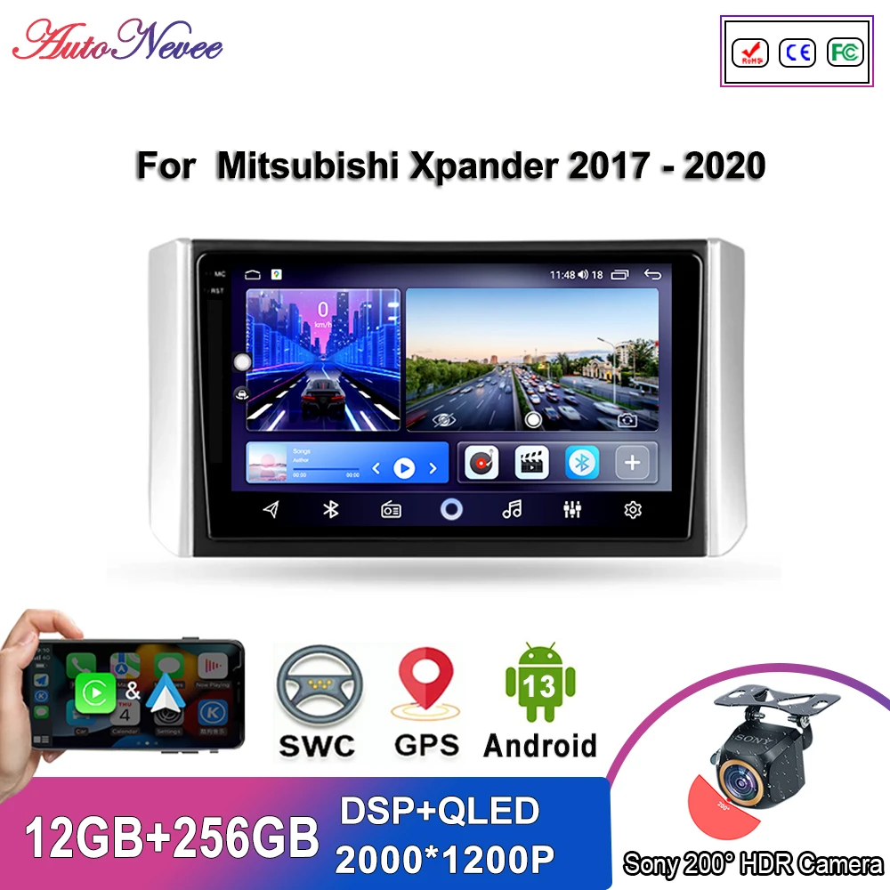 

Android Car Dvd For Mitsubishi Xpander 2017 - 2020 Auto Radio Multimedia Player Stereo Head Unit GPS Navigation No 2din DVD HDR