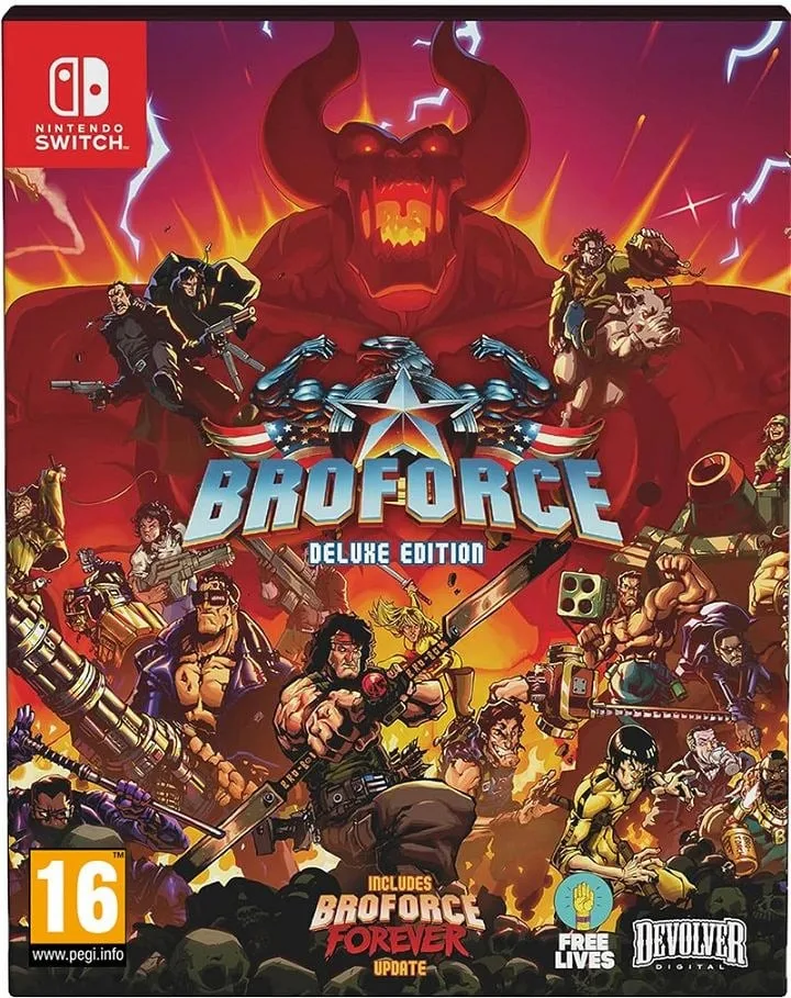 Broforce (Deluxe Edition) Nintendo Switch game