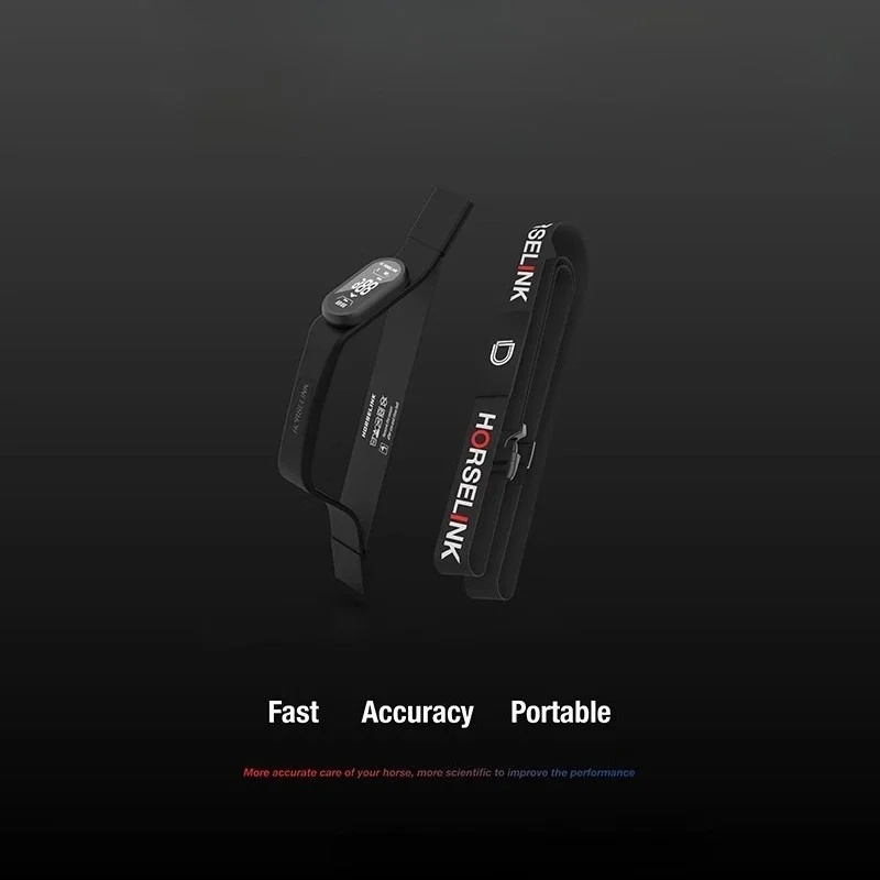 Heartbeat Monitor, Heart Rate Detection Equestrian Sports Load Electronic Bluetooth Handheld