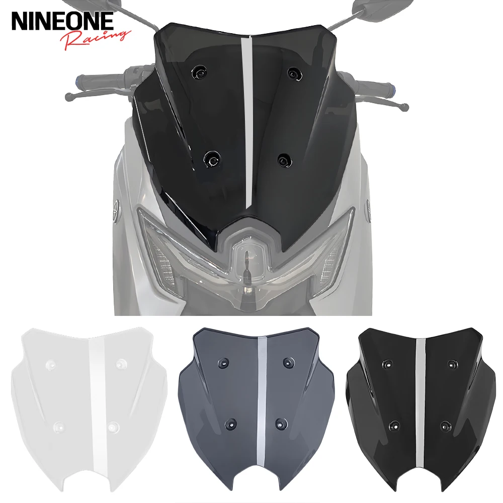 

For YAmaha Nmax155 Turbo V3 E-CVT 2025 Motorcycle Front Windshield Windscreen Spoiler Baffle Wind Deflectors Fairing Deflector