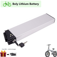 Folding Electric Bike Battery Pack 36V 48V 10ah 12.8ah 14ah 17.5ah For XT750 XF690 Plus OMECI Wallke x3 Pro Built-in Battery