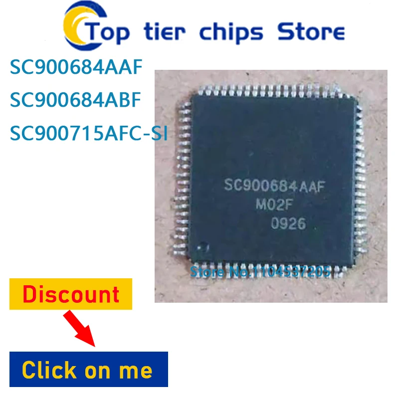 1PCS~5PCS/LOT  SC900684AAF SC900684ABF SC900715AFC-SI QFP 100% NEW