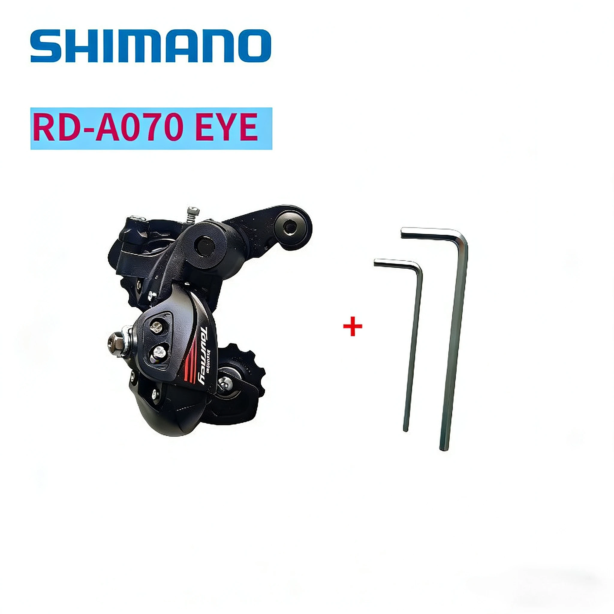 Câmbio Traseiro SHIMANO TOURNEY A070 de 7 Velocidades RD-A070-7-speed para Bicicleta de Estrada Peças Originais