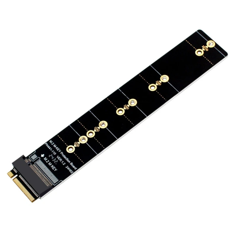 PCI-E to M.2 NVME SSD 어댑터, M.2 M 키 NVME PCIE 보호 보드, 2230 2242 2260 2280 M.2 SSD 지원