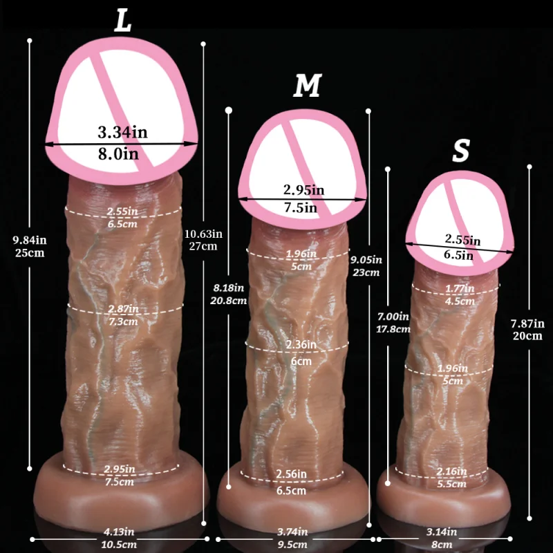 Glans Dildos Anal Vagina Play Huge Dildo G-spot Stimulate Giant Penis Butt Plug Sex Toys for Women Men Beginner view 2
