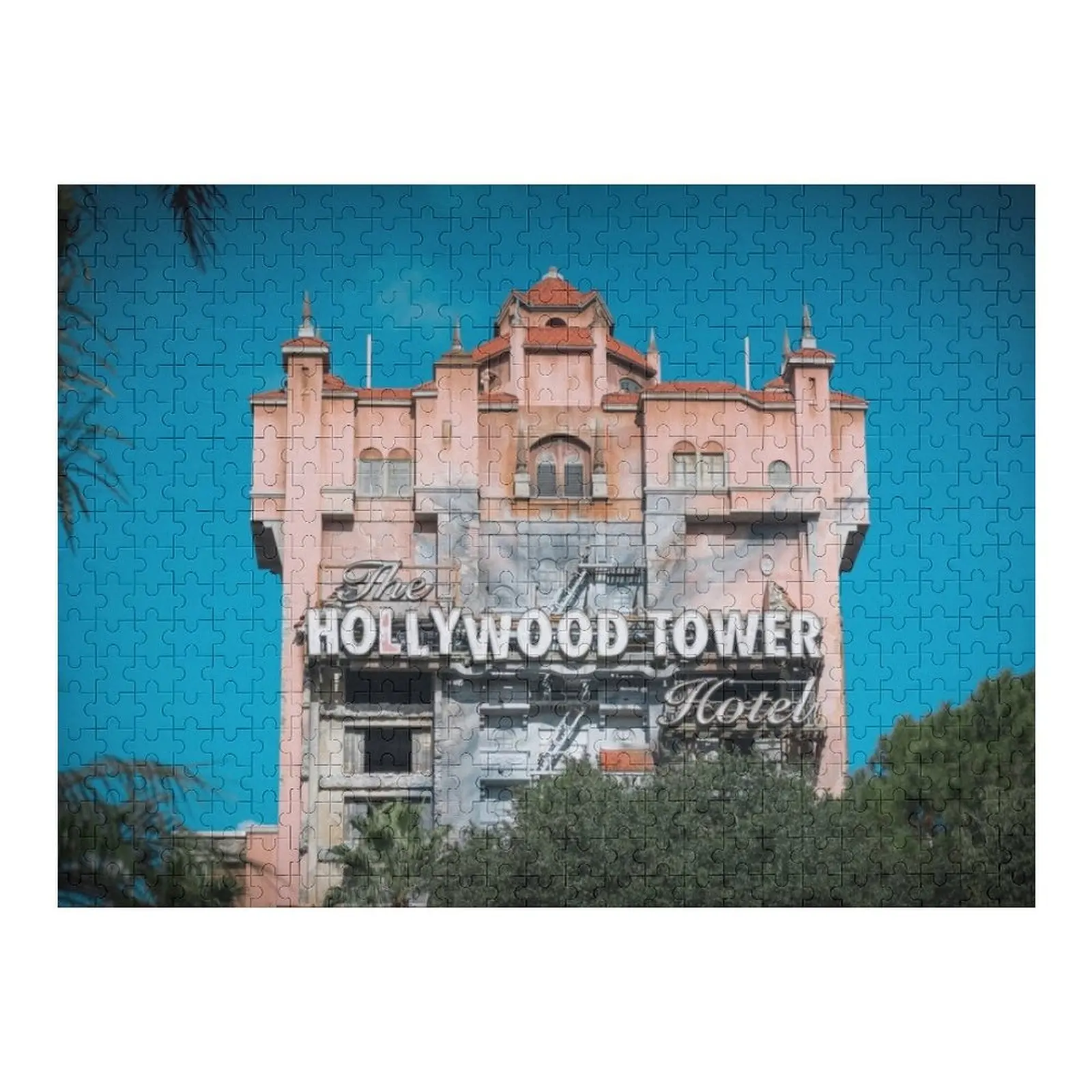 

Terror Tower Jigsaw Puzzle For Children Wood Photo Personalized Personalised Jigsaw Puzzle