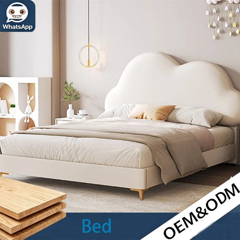 Modern Design Luxury Children Bunk Bed Set, Kids Double Deck Bed Frame for Household Kids Bedroom Furniture