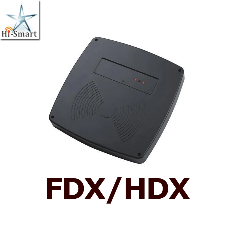 FDX-B/HDX RFID animal ear Tag microchip Gateway fixed Reader for farm livestock long range RS232/RS485