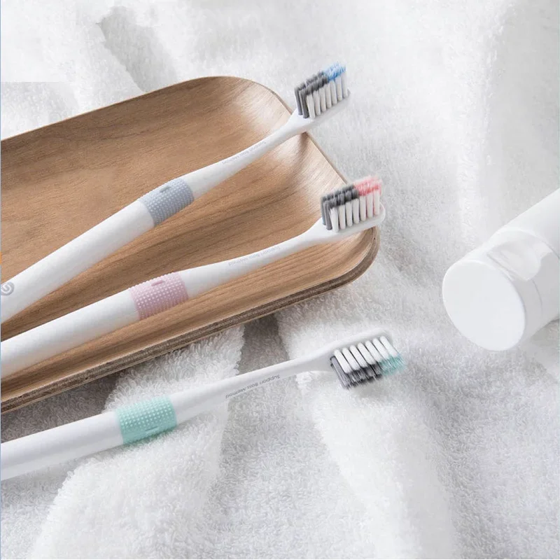 Doctor B Toothbrush Bass Method Sandwish-bedded better Brush Wire 4 Colors Including 1 Travel Box For smart home