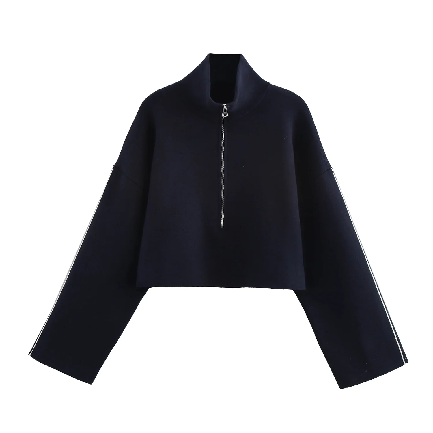 

Women Black Cropped Coat Women Spring Long Sleeve Short Outerwear Fashion Casual Elegant Coat Woman Clothing Jackets