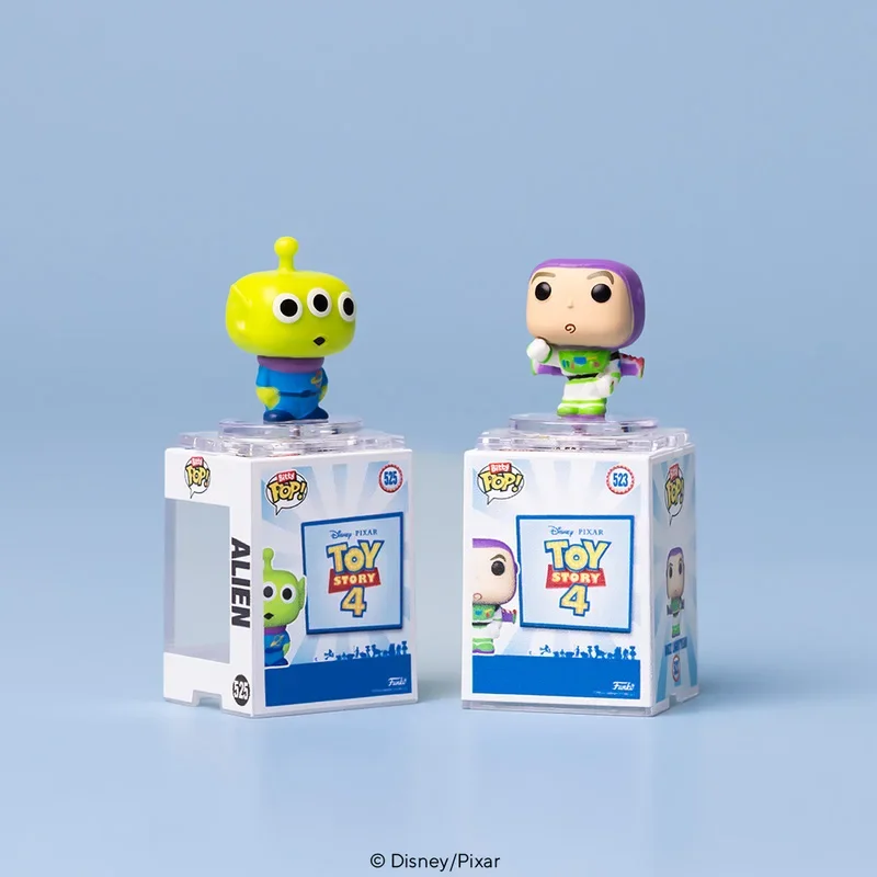 Funko Bitty Pop 디즈니 토이 스토리 미스터리 블라인드 가방 장난감 미니 피규어 인형 장난감 장식품 수집 어린이 선물