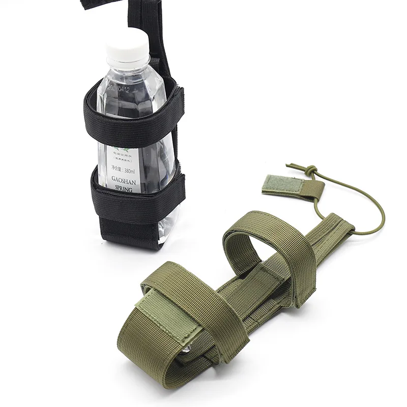Correa Ajustable para Transportar Botellas de Agua, Funda Protectora, Accesorio Táctico, Funda Aislante, Juego de Vasos para Agua