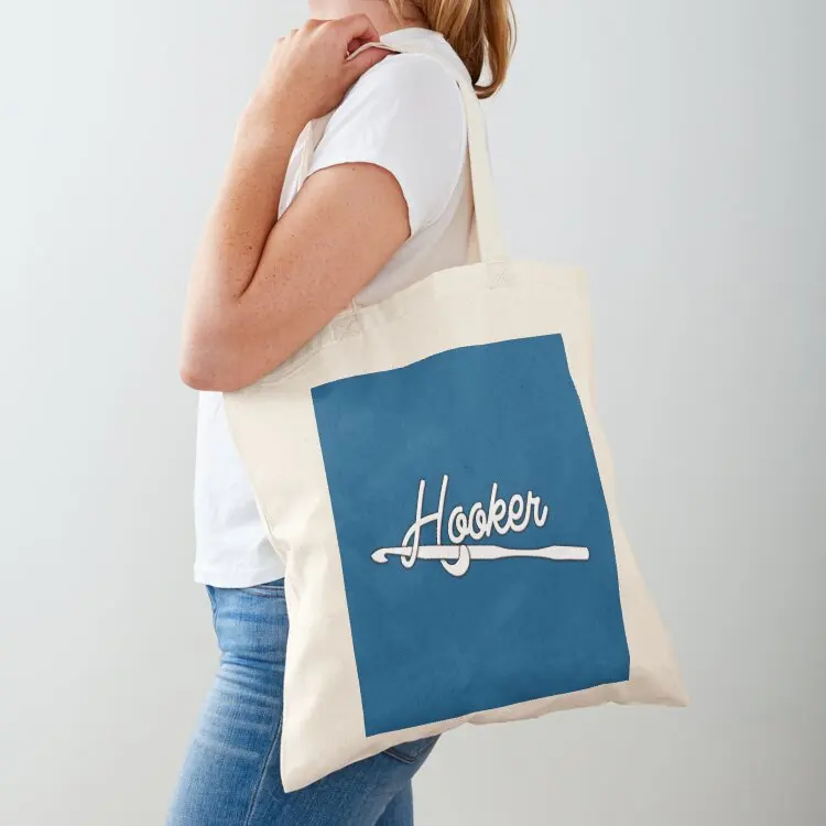 Hooker! (Crochet) Tote Bag hand bag tote bag Reusable bags