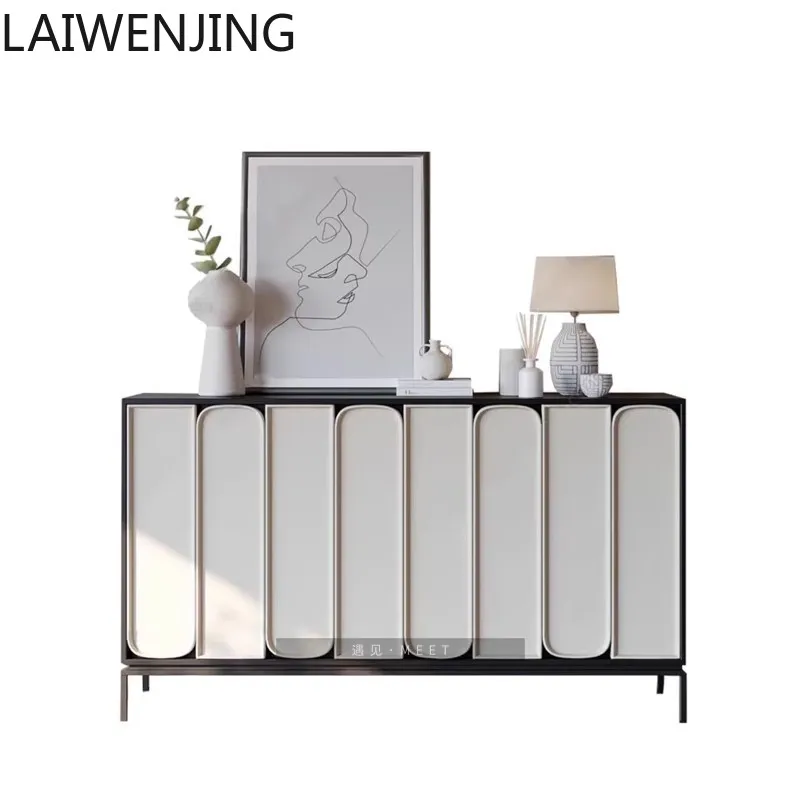 

HLZ simple modern dining side cabinet entry door entrance cabinet