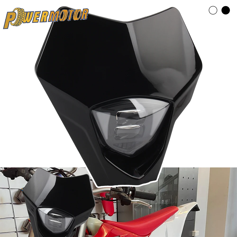 

Motorcycle LED Headlight Plate Enduro for GAS GAS EC 250 250F 300F EX 300 350F 450 2021-2023 Accessories Motocross Pit Dirt Bike