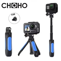 For Gopro 12 Accessories Extendable Handle Tripod Pocket Pole Mini Selfie Stick Vlog YouTube for Go Pro Hero DJI OSMO Insta360