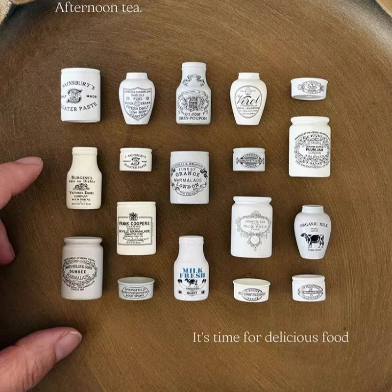 Boîte aveugle à défauts mineurs 1/6 1/12, modèle Miniature, pots de cuisine, bouteilles, bols, accessoires pour maison de poupée, Bjd Ob11, soldat Blyth Lol, décor