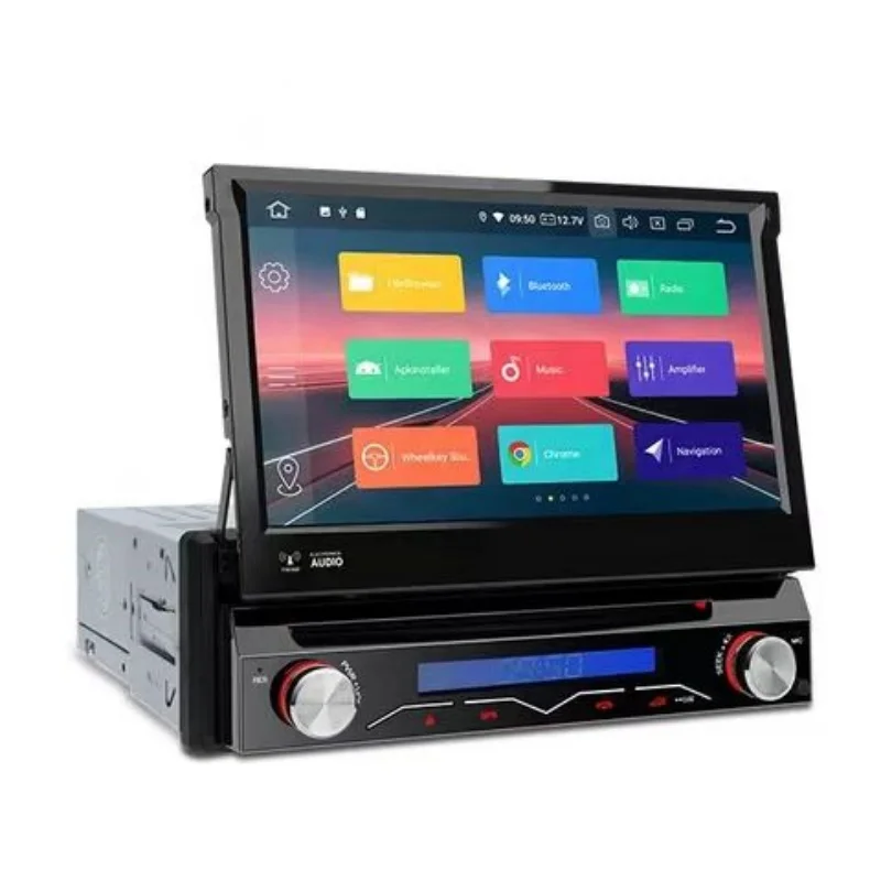 XTRONS 7-inch touchscreen Android 1din universal car DVD player with screen mirroring function, car stereo universal