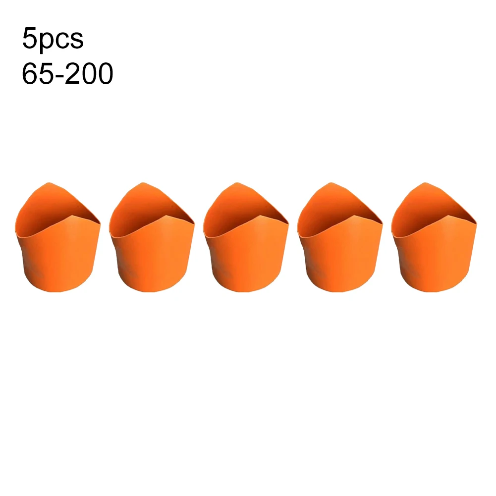 Pipe Saddle Cutting Tool Marking Guide Kit 20-200mm Layout Tool For Plumbing HVAC Metal Fabrication Orange