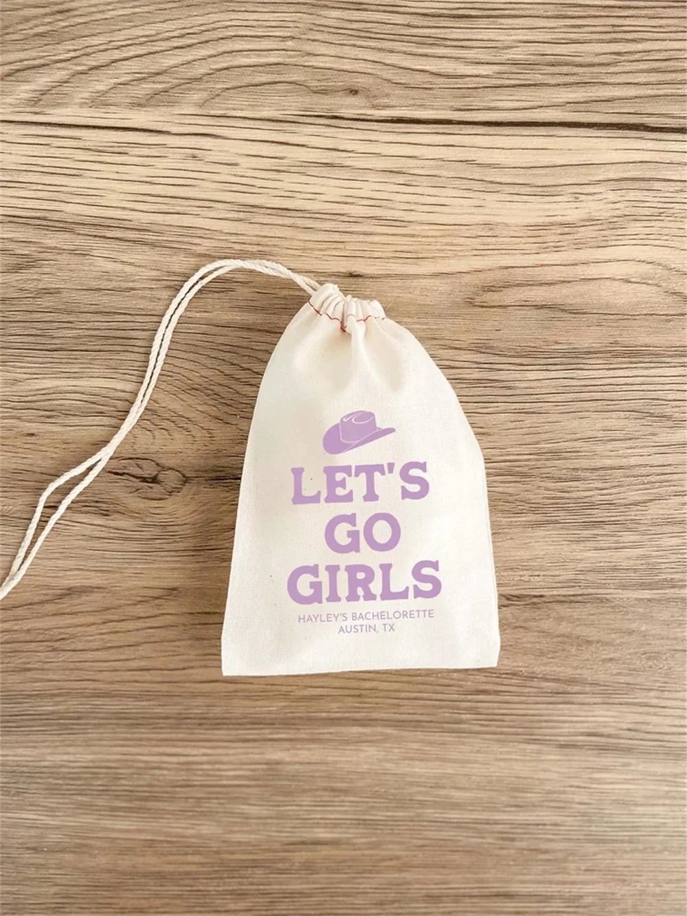 20 PCS Let's Go Girls Bachelorette Party - Bride's Last Rodeo - Custom Hangover Kit Bag - Bachelorette Gift Bag - Hangover Recov