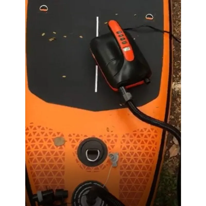 12V Electric High Pressure Air Pump Portable Inflator For Surfboard Kayak Assault Boat Inflatable Tent Outdoor Water Sport