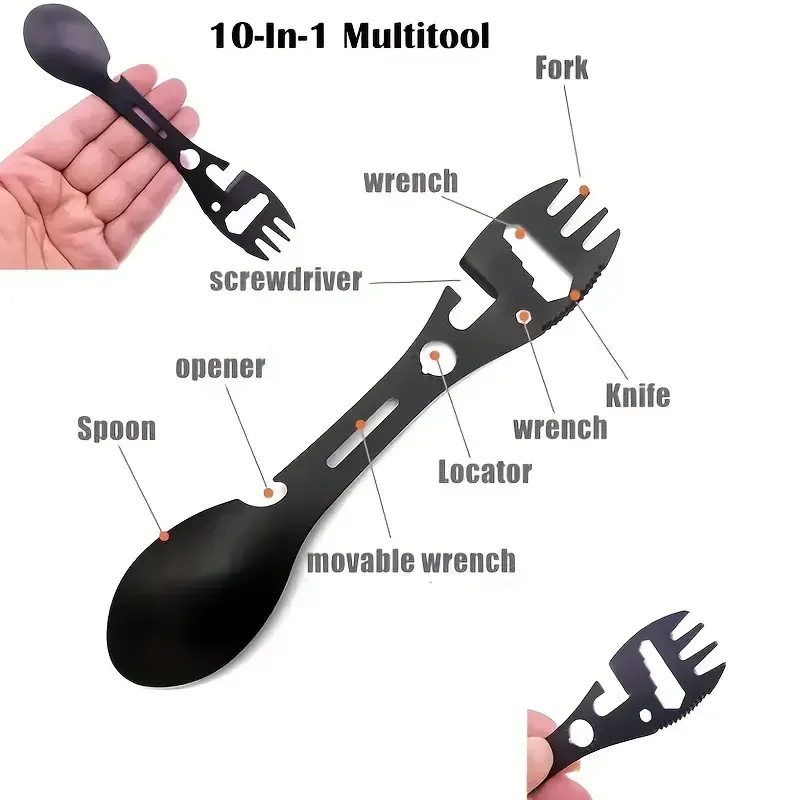 Multifunction Camping Spork Tool 5